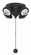 Ceiling Fan 4 Light Fitter - Black (90|F8BL)