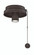Ceiling Fan Low Profile Light Kit Fitter - Oil-Rubbed (90|F6OB)