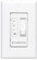 Ceiling Fan Wall Control For Up To Five Fans, Non-Reversing - 3 Speed Fan only - White (90|CW7WH)