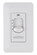 Ceiling Fan Wall Control For Up To Two Fans, Non-Reversing - 3 Speed Fan only - White (90|CW5WH)