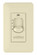 Ceiling Fan Wall Control For Up To Two Fans, Non-Reversing - 3 Speed Fan Only - Light Almond (90|CW5LA)