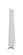 TriAire Custom 72 inch Indoor/Outdoor Ceiling Fan Blade Set of 3 - Matte White (90|BPW8515-72MWW)