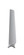 TriAire Custom 64 inch Indoor/Outdoor Ceiling Fan Blade Set of 3 - Silver (90|BPW8515-64SLW)