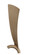 Wrap Custom 52 inch Indoor/Outdoor Ceiling Fan Blade Set of 3 - Natural (90|BPW8530-52N)
