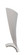 Wrap Custom 44 inch Indoor/Outdoor Ceiling Fan Blade Set of 3 - White Washed (90|BPW8530-44WW)