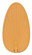 Blade Set of 5 - 22 inch-Narrow Oval Composite Palm-TN (90|BPP4TN)