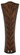 26'' CONCAVE RIBBED CARVED BLADE: WALNUT - SET of 5 (90|B6060WA)