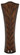 26'' CONCAVE RIBBED CARVED BLADE: WALNUT - SET OF 5 (90|B6060WA)
