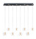 Newton-Multi-Light Pendant (94|E24165-18BKGLD)