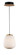 Soji-Single Pendant (94|E25063-92BKGLD)
