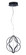 Aura-Single Pendant (94|E21172-BK)
