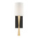 Trenton 5.5'' Aged Brass + Black Forged Sconce (205|TRE-221-AG-BF)