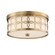 Anniversary 2 Light Vibrant Gold Flush Mount (205|ANN-2105-VG)