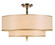 Luxo 5 Light Antique Brass Semi Flush Mount (205|9507-AB_CEILING)