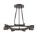Dakota 15'' Charcoal Bronze Semi Flush Mount (205|9043-CZ)