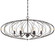 Zucca 6 Light English Bronze + Antique Gold Chandelier (205|ZUC-A9036-EB-GA)