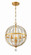 Roxy 3 Light Antique Gold Mini Chandelier (205|ROX-A9003-GA) Roxy 3 Light Antique Gold Mini Chandelier (205|ROX-A9003-GA)