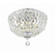 Roslyn 10'' Polished Chrome Flush Mount (205|ROS-A1003-CH-CL-MWP)