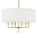 Paxton 6 Light Aged Brass Chandelier (205|8116-AG)