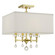 Paxton 4 Light Aged Brass Semi Flush Mount (205|8105-AG_CEILING)