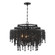 Poppy 6 Light Matte Black Chandelier (205|POP-A5076-MK)