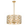 Meridian 20'' Antique Gold Pendant (205|MER-4866-GA)