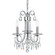 Othello 3 Light Polished Chrome Mini Chandelier (205|6823-CH-CL-MWP)