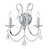 Othello 14'' Swarovski Spectra Crystal Polished Chrome Sconce (205|6822-CH-CL-SAQ)