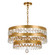 Perla 22'' Antique Gold Chandelier (205|6106-GA)