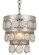 Coco 1 Light Antique Silver Mini Chandelier (205|6003-SA)