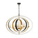 Luna 36'' English Bronze + Antique Gold Oval Chandelier (205|588-EB-GA)