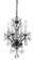Traditional Crystal 4 Light Swarovski Strass Crystal English Bronze Mini Chandelier (205|5534-EB-CL-S)