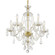 Candace 5 Light Spectra Crystal Polished Brass Chandelier (205|CAN-A1305-PB-CL-SAQ)