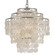 Brielle 4 Light Antique Silver Chandelier (205|BRI-3008-SA)