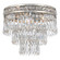 Mercer 12'' Hand Cut Crystal Olde Silver Flush Mount (205|5260-OS-CL-MWP)