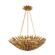 Broche 24.5'' Antique Gold Chandelier (205|517-GA)