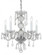 Crystorama Traditional Crystal 5 Light Clear Crystal Chrome Mini Chandelier (205|5095-CH-CL-MWP)