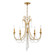 Arcadia 23.5'' Antique Gold Chandelier (205|ARC-1905-GA-CL-MWP)