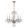 Traditional Crystal 21'' Hand Cut Crystal Polished Brass Chandelier (205|5085-PB-CL-MWP)