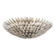 Broche 24'' Antique Silver Semi Flush Mount (205|507-SA)