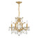 Filmore 17.5'' Hand Cut Crystal Antique Gold Chandelier (205|4454-GA-CL-MWP)