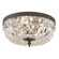 Crystorama 3 Light Clear Italian Crystal English Bronze Flush Mount (205|712-EB-CL-I)