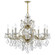 Maria Theresa 9 Light Swarovski Strass Crystal Gold Chandelier (205|4408-GD-CL-S)