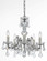 Maria Theresa 5 Light Hand Cut Crystal Polished Chrome Chandelier (205|4376-CH-CL-MWP)