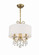Othello 14'' Swarovski Strass Crystal Vibrant Gold Chandelier (205|6623-VG-CL-S)