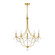 Metro 27.5'' Antique Gold Chandelier (205|425-GA)