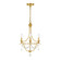 Metro 15.5'' Antique Gold Chandelier (205|423-GA)