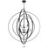 Luna 48'' Matte Black Chandelier (205|587-MK)