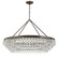 Calypso 40'' Crystal Teardrop Vibrant Bronze Chandelier (205|278-VZ)