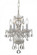 Traditional Crystal 4 Light Hand Cut Crystal Wet White Mini Chandelier (205|5534-WW-CL-MWP)